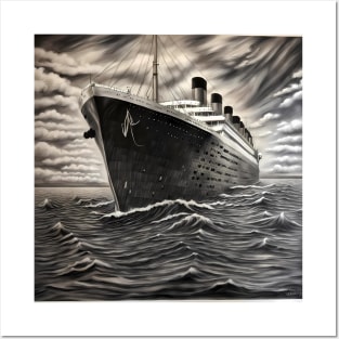 Titanic inspired art Posters and Art